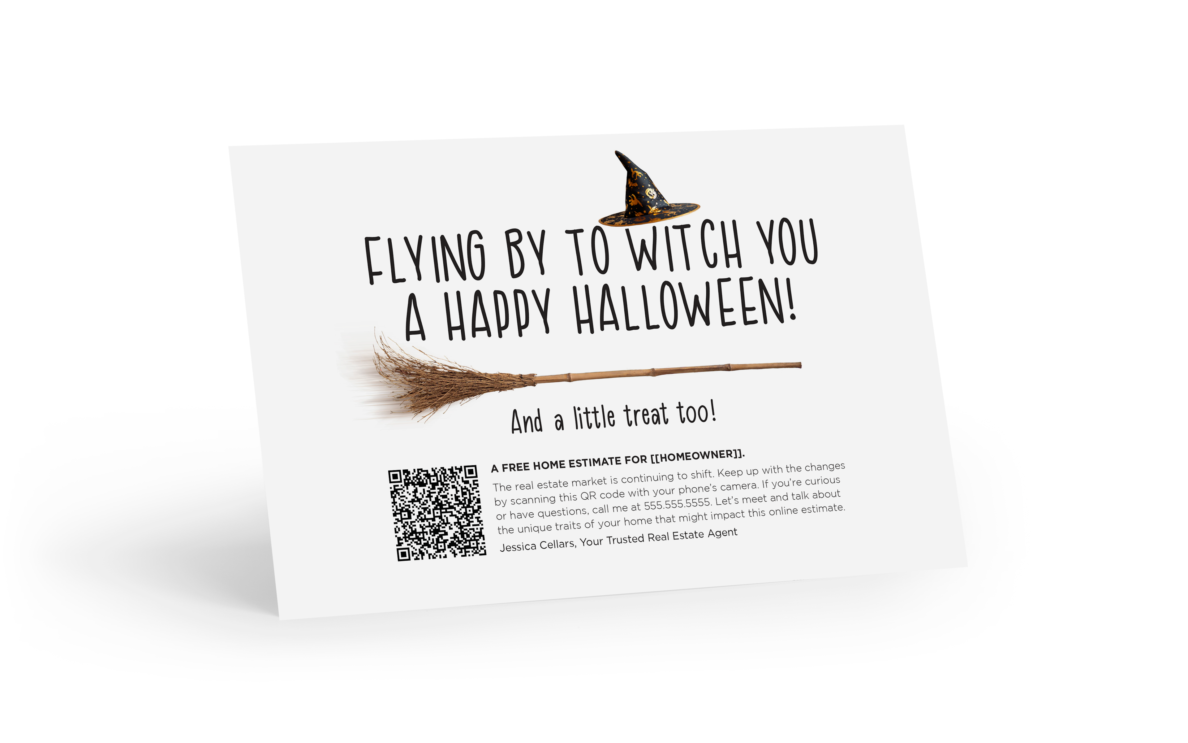 Bright Side Postcard - Halloween