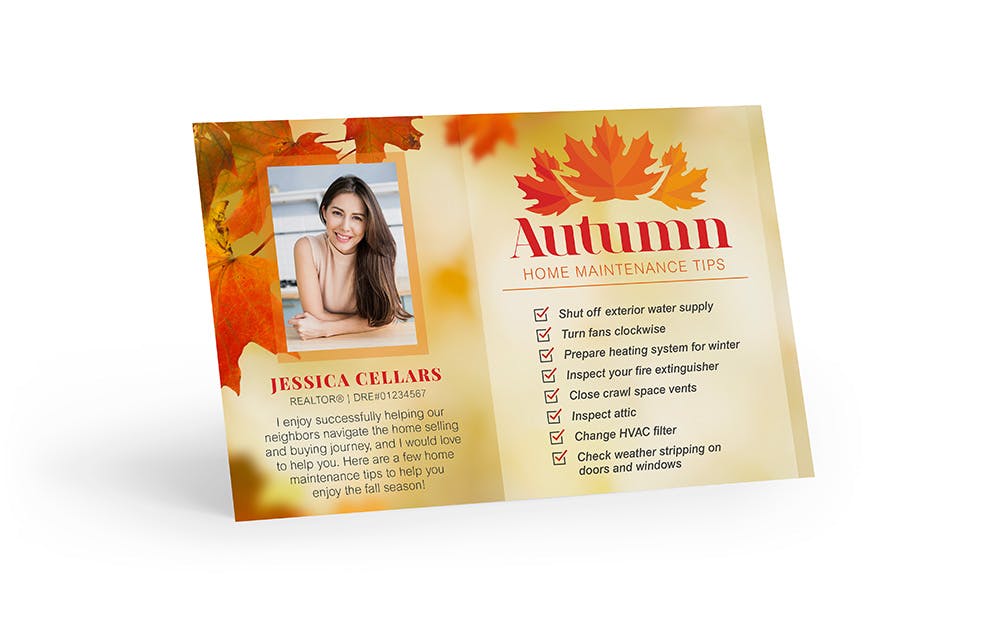 Seasonal Postcards - Autumn Maintenance Tips