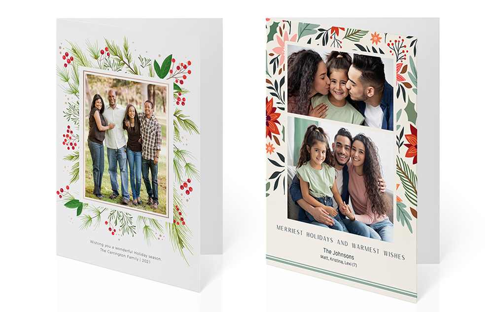 Holiday Family Note Cards