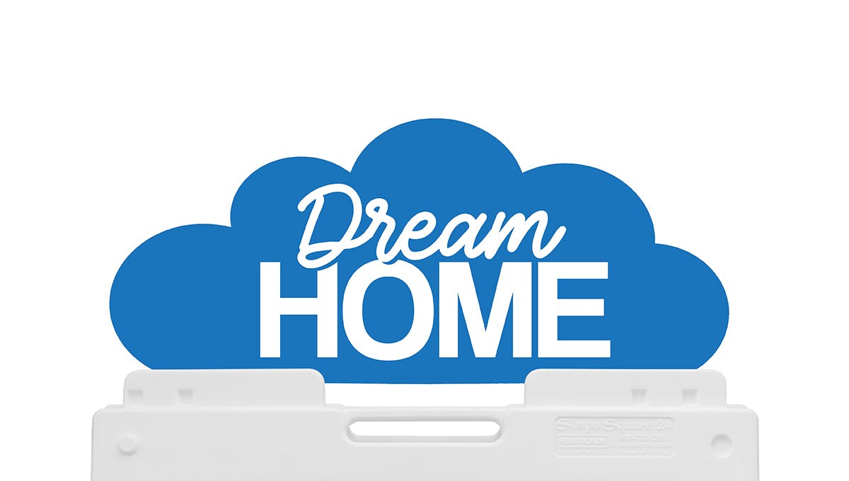 Dream home cloud sign rider