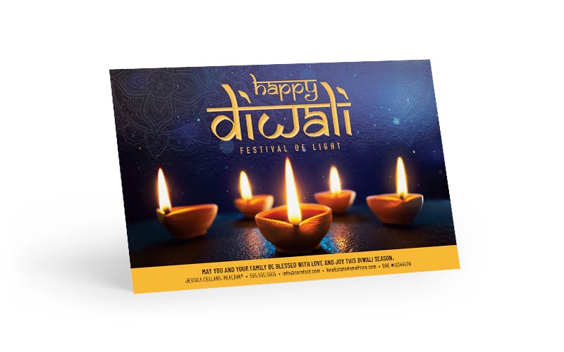 Seasonal Postcards - Diwali